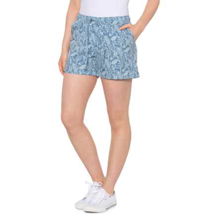 Aspen Ripstop Shorts in Coronetstitched Floral