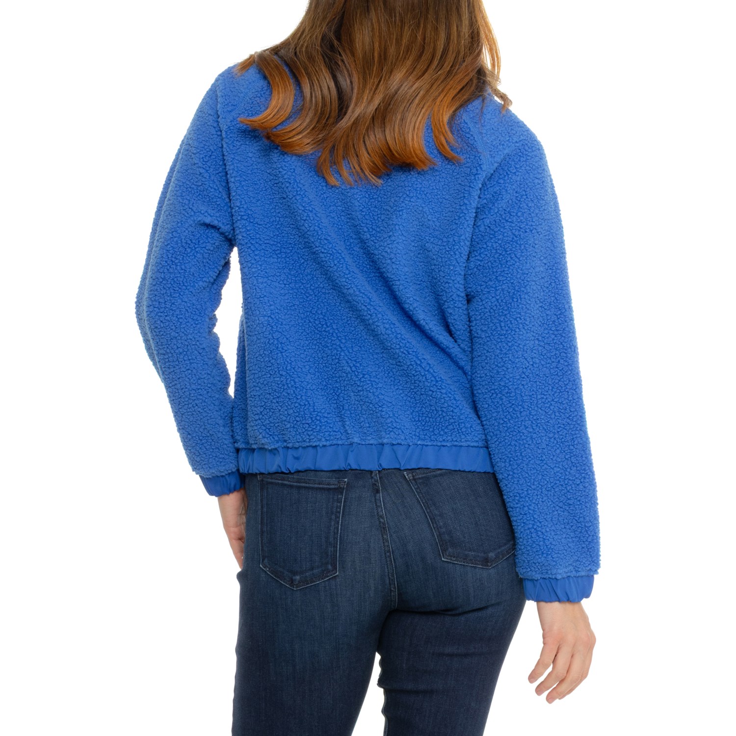 Aspen Sherpa Fleece Bomber Jacket - Save 47%