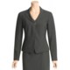 Atelier Shadow Stripe Suit Jacket - Pleated Back (For Women)
