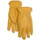 Auclair Deerskin Driver Gloves - Fleece Lining (For Men) 