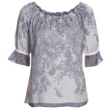 Audrey Talbott Parker Double-Layer Tunic Shirt - 3/4 Sleeve (For Women)
