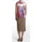 4112U_2 Audrey Talbott Roxx Ruffled Silk Shirt - Sleeveless (For Women)
