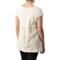 118YH_2 August Silk Pointelle Lace-Back Sweater - Short Sleeve (For Women)