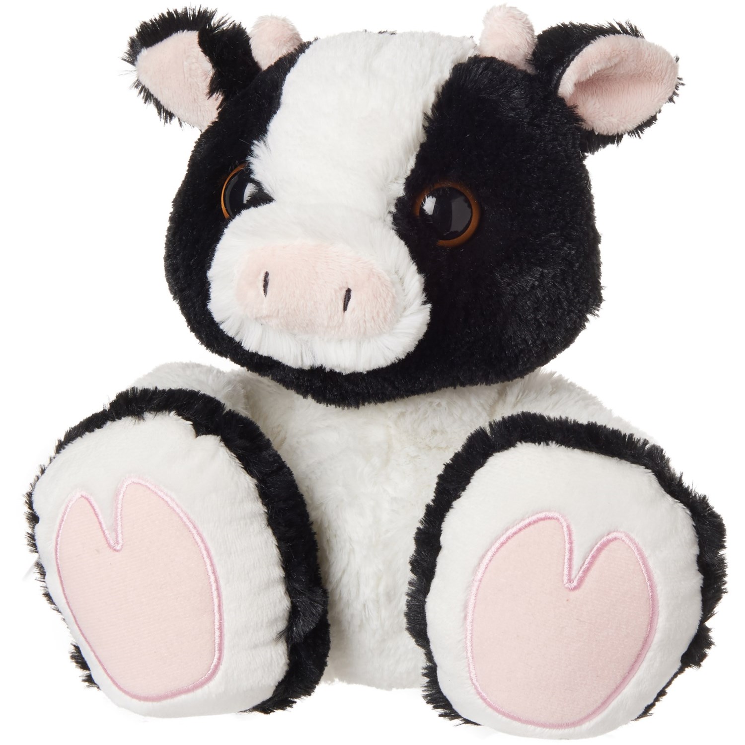 black cow stuffed animal