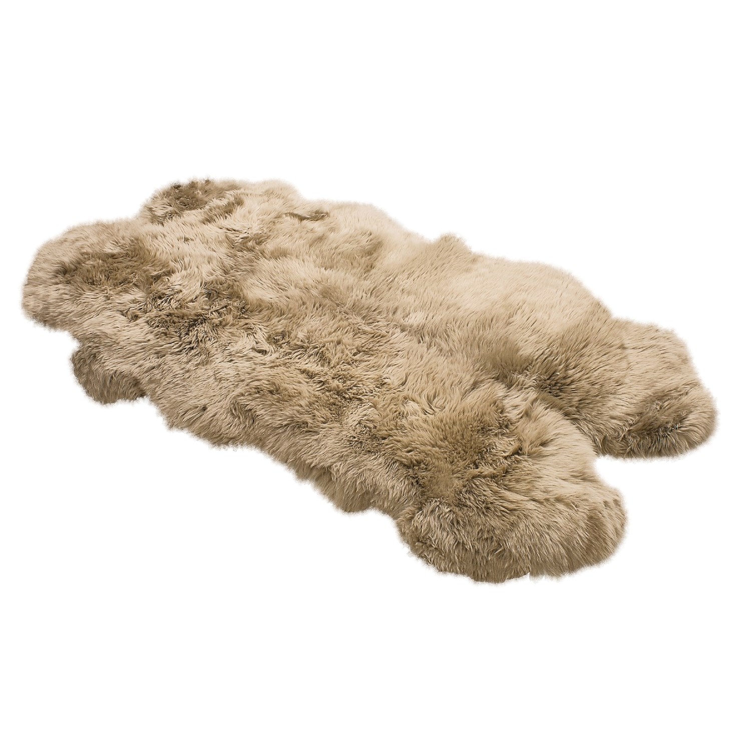 Auskin Sheepskin Longwool Rug   Four Pelt   Save 41% 