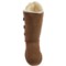 9835N_2 Aussie Dogs Sophia 3-Button Sheepskin Boots (For Women)