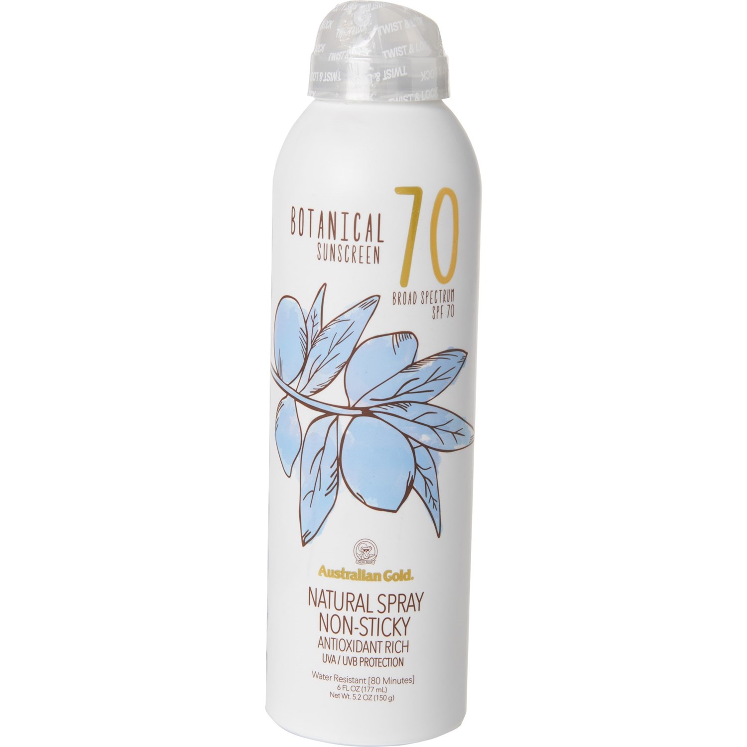 australian gold botanical sunscreen 70