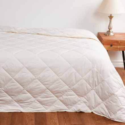 Australian Wool Queen 300 TC Duvet - White in White