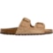 8MWVF_3 Autenti Made in Spain 2-Band Sandals - Suede (For Men)