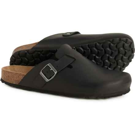 Autenti Made in Spain Clogs - Leather (For Men) in Black