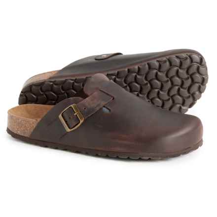 Autenti Made in Spain Clogs - Leather (For Men) in Brown