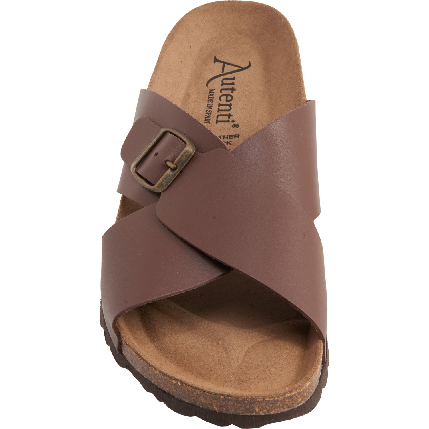 Autenti Made in Spain CrissCross Strap Sandals (For Men) Save 42