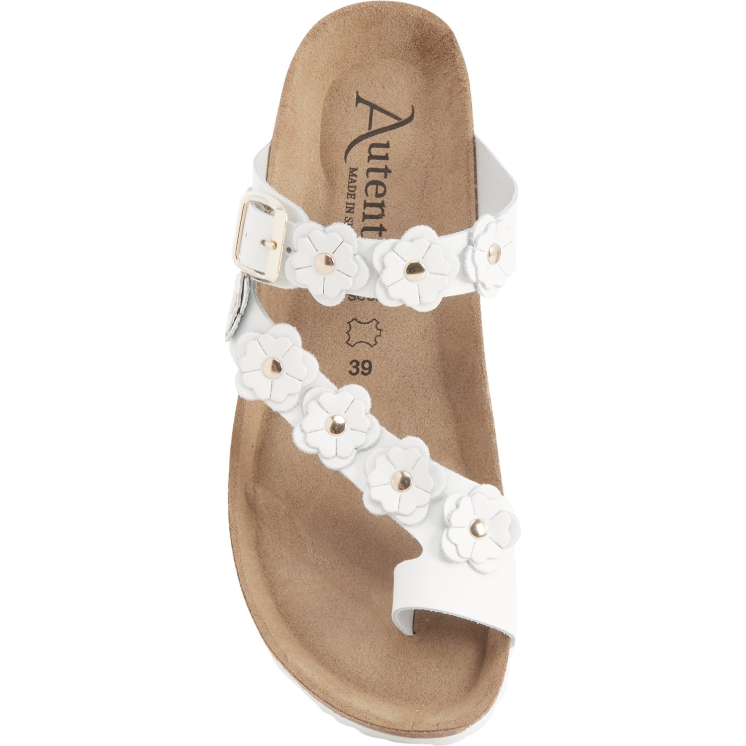 Autenti Made in Spain Flower Sandals (For Women) Save 55