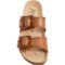 8MNNF_2 Autenti Made in Spain Stitched Two-Band Sandals - Suede (For Women)