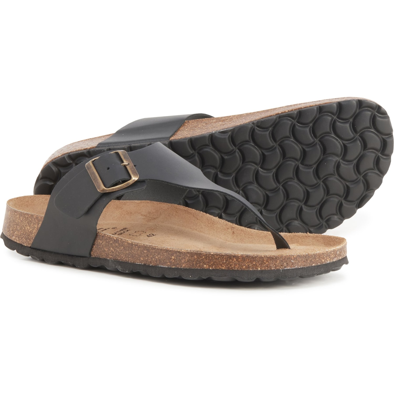 Autenti Made in Spain Toe Thong Sandals (For Men) Save 33