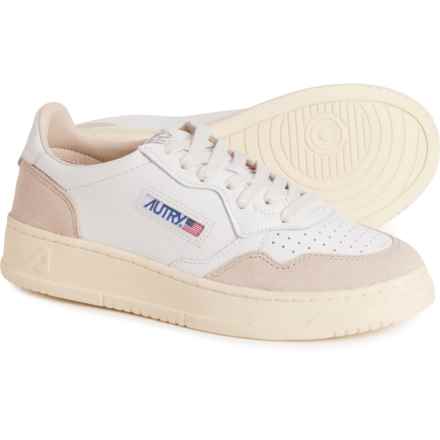 AUTRY Medalist Low Sneakers - Leather (For Women) in White