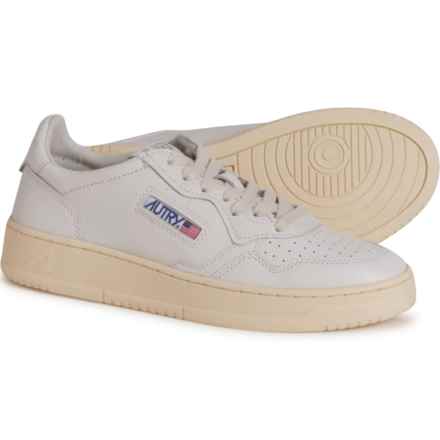 AUTRY Medalist Low Sneakers - Leather (For Women) in White