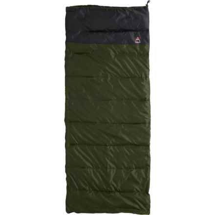 Avalanche 40°F Lightweight Camping Sleeping Bag - Rectangular in Olive