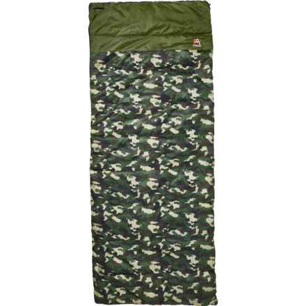 Avalanche 40°F Lightweight Envelope Sleeping Bag - Rectangular in Camo