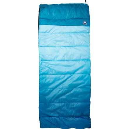 Avalanche 40°F Lightweight Envelope Sleeping Bag - Rectangular in Teal Ombre