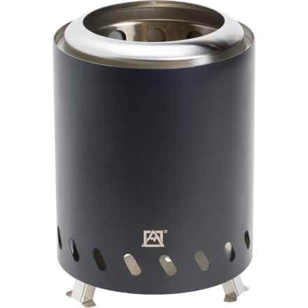 Avalanche 6” Inferno Series Tabletop Fire Pit with Skewers - 5-Piece in Black