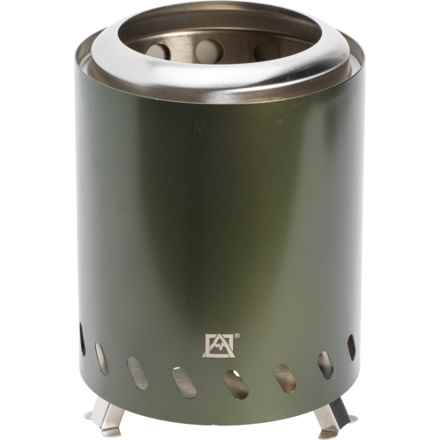 Avalanche 6” Inferno Series Tabletop Fire Pit with Skewers - 5-Piece in Forest - Closeouts