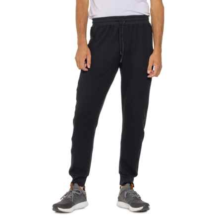 Avalanche Alo Inspired Waffle Scuba Joggers in Black