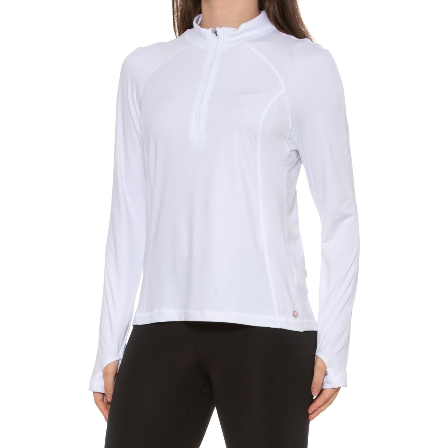 Avalanche Bedelia Base Layer Top UPF 50+, Zip Neck, Long Sleeve