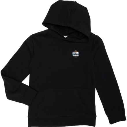 Avalanche Big Boys Graphic Hoodie in Black Beauty