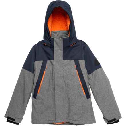 Avalanche Big Boys Jacket - Insulated in Heather Charcoal