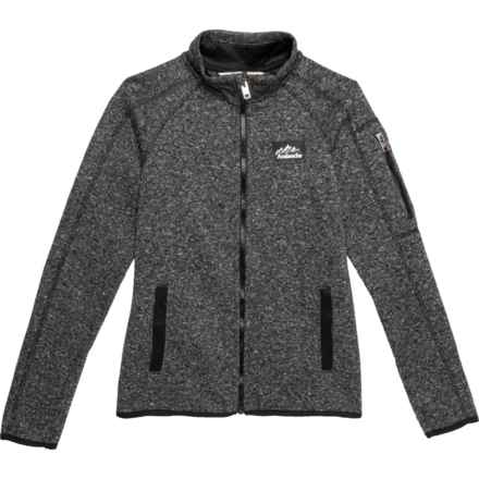 Avalanche Big Boys Knit Sweater Jacket in Charcoal Heather