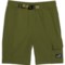Avalanche Big Boys Woven Cargo Utility Shorts in Olive