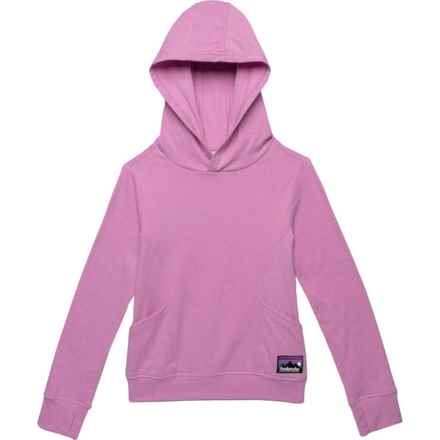 Avalanche Big Girls Pullover Hoodie in Lilac Heather