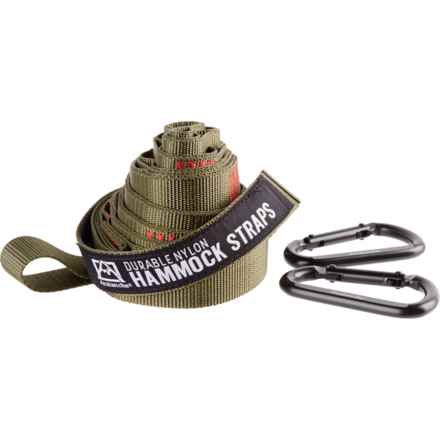 Avalanche Camping Pro Hammock Tree Straps - 2-Pack in Olive