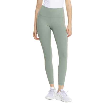 Avalanche Carbon Peached Cargo Leggings in Lily Pad