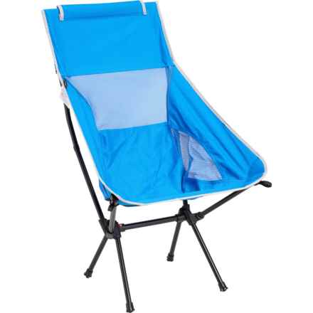 Avalanche Collapsible Aluminum and Mesh Chair in Blue
