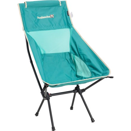 (取寄) アヴァランチ コラプシブル アルミニウム アンド メッシュ チェアー Avalanche Collapsible Aluminum and Mesh Chair Green Avalanche Collapsible Aluminum and Mesh Chair