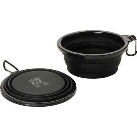 Avalanche Collapsible Travel Bowl - 2-Pack, 33 oz. in Black