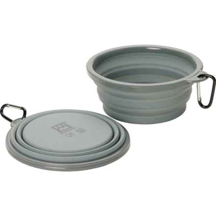 Avalanche Collapsible Travel Bowls - 2-Pack, 33 oz. in Gray