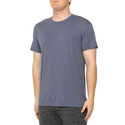 Avalanche Crew Neck Lounge T-Shirt - Short Sleeve in Navy