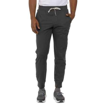 Avalanche Double Peach Jersey Joggers in Black