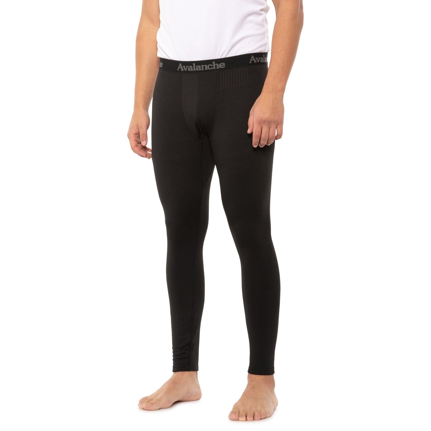 Avalanche Grid Fleece Base Layer Pants (For Men)