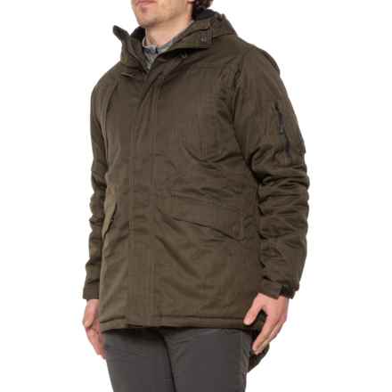 Avalanche Herringbone Parka Jacket - Waterproof, Insulated in Olive