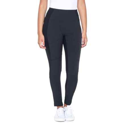 Avalanche High-Waisted Hybrid Trail Pants in Black
