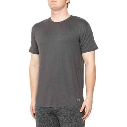 Avalanche Knit Lounge Shirt - Short Sleeve in Charcoal