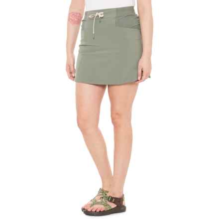 Avalanche Leanne Woven Skort - UPF 50+, Built-In Liner in Agave