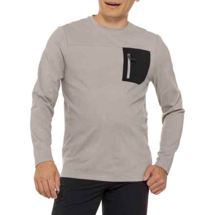 Avalanche Mini Corduroy Textured Sweater in Mouse Grey Heather