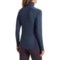 221MJ_2 Avalanche Mont Blanc Base Layer Top - Zip Neck, Long Sleeve (For Women)