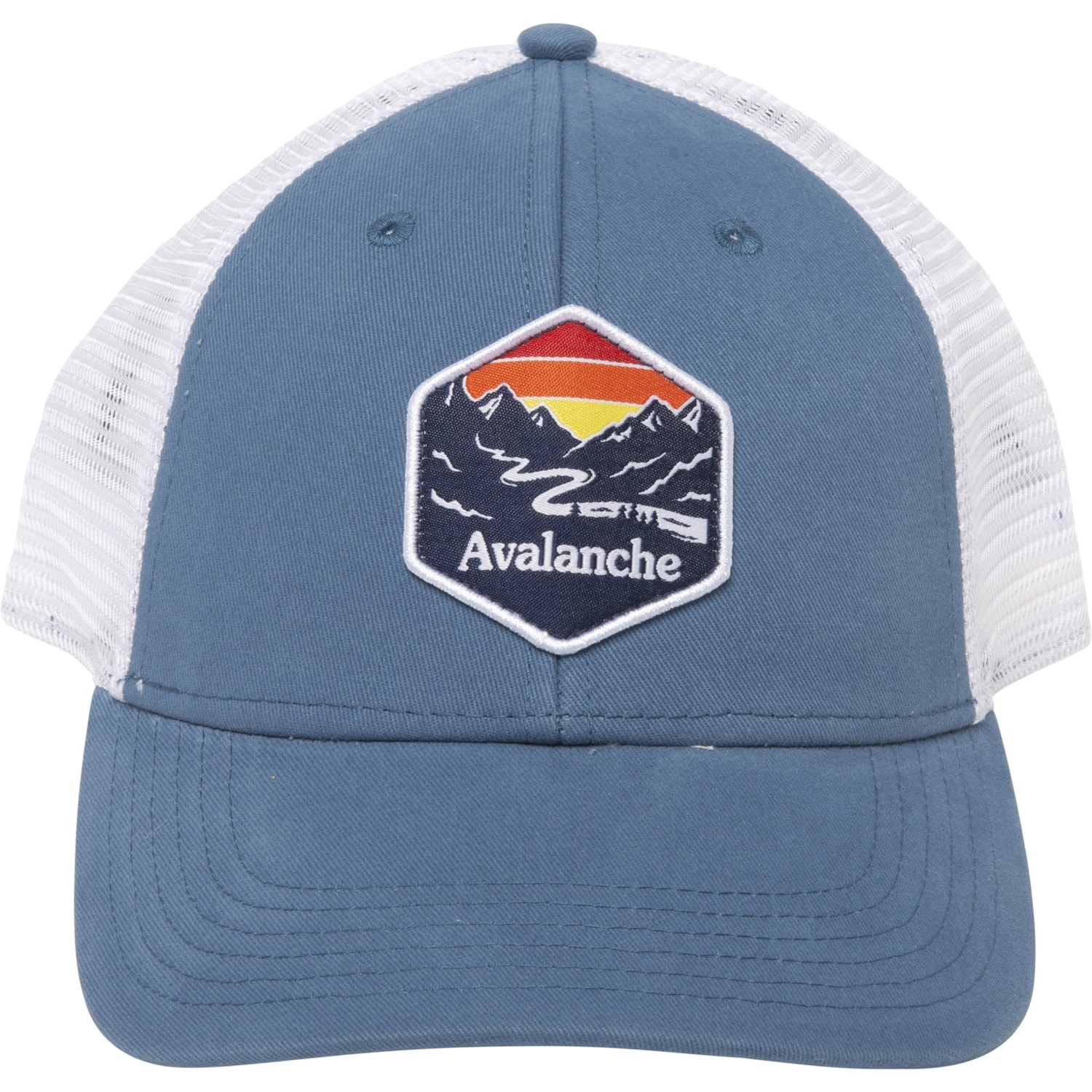 Avalanche Mountain Peak Trucker Hat 