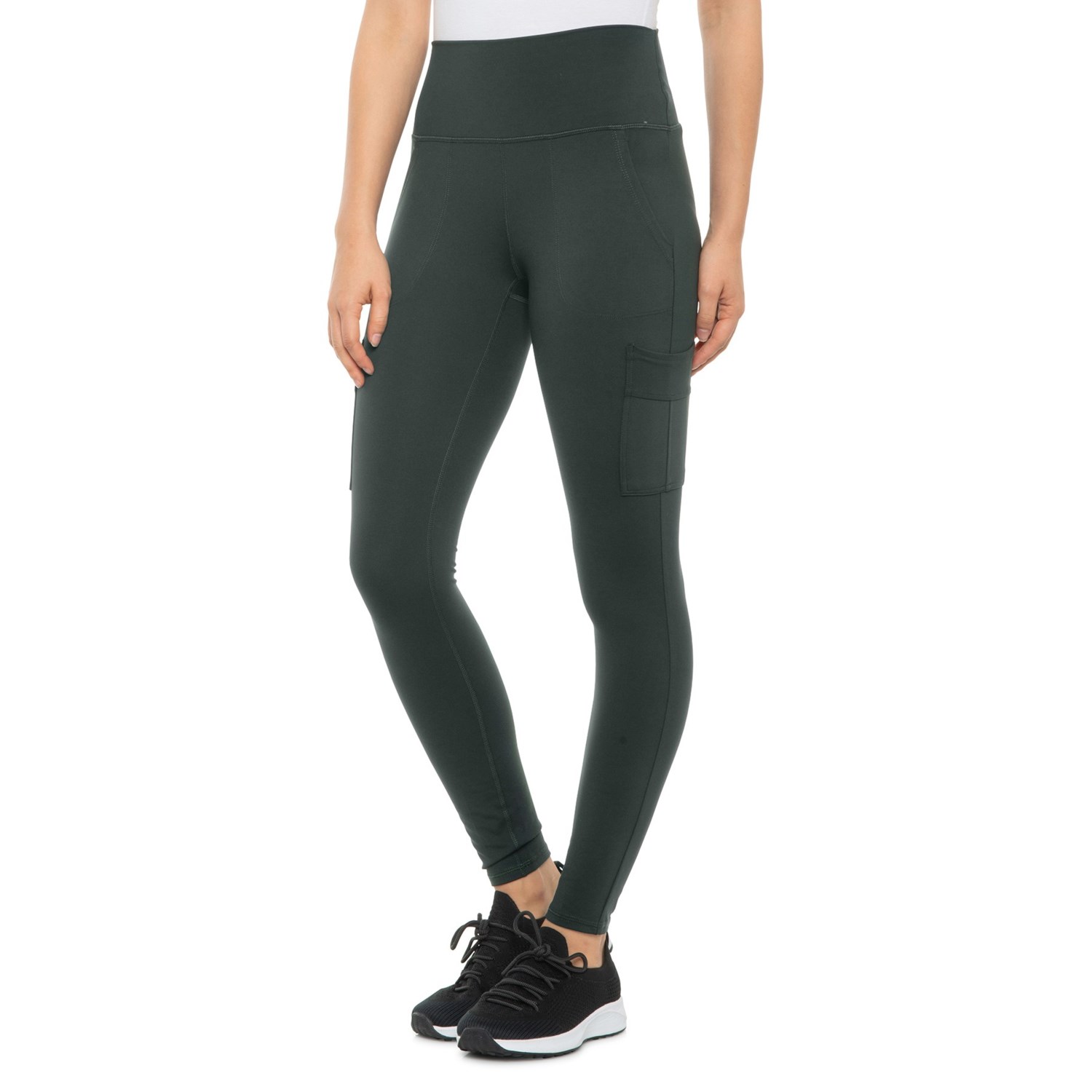 Avalanche Peached Cargo Pocket Leggings (For Women)